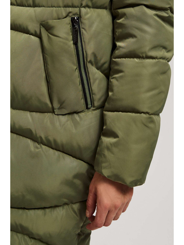 Moodo Steppelt kabát meleg kapucnival Moodo