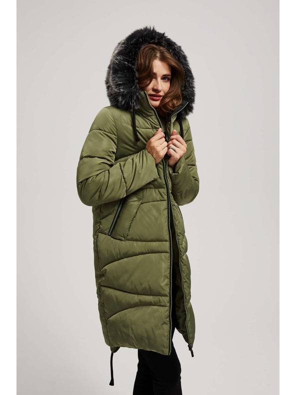 Moodo Steppelt kabát meleg kapucnival Moodo