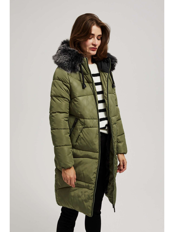 Moodo Steppelt kabát meleg kapucnival Moodo