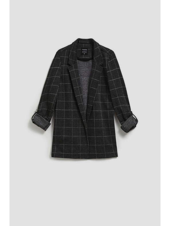 Moodo Kockás zakó felhajtott ujjakkal Moodo