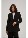 Moodo Egysoros blézer fekete Moodo