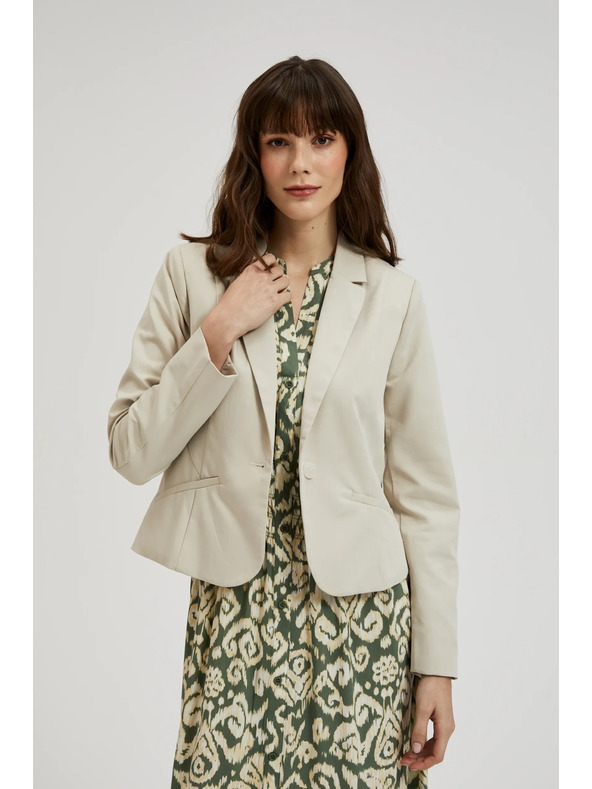 Moodo Rövid bézs zakó Moodo