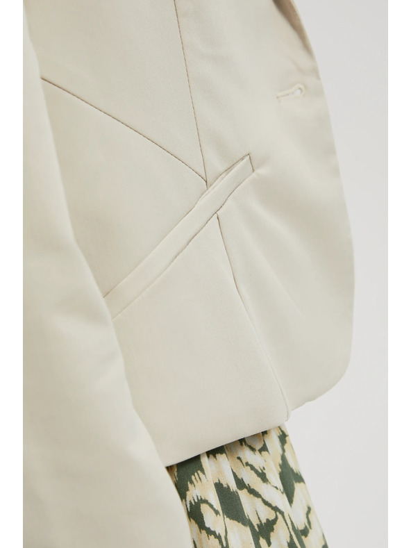 Moodo Rövid bézs zakó Moodo