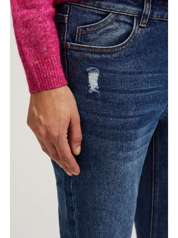 Moodo Sötétkék boyfriend farmer Moodo