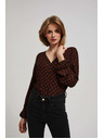 Moodo Geometriai mintás blúz Moodo