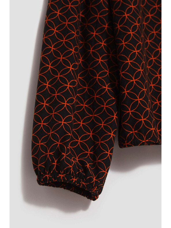 Moodo Geometriai mintás blúz Moodo