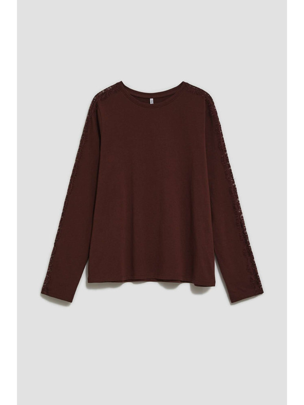 Moodo Póló csipkés ujjakkal Moodo