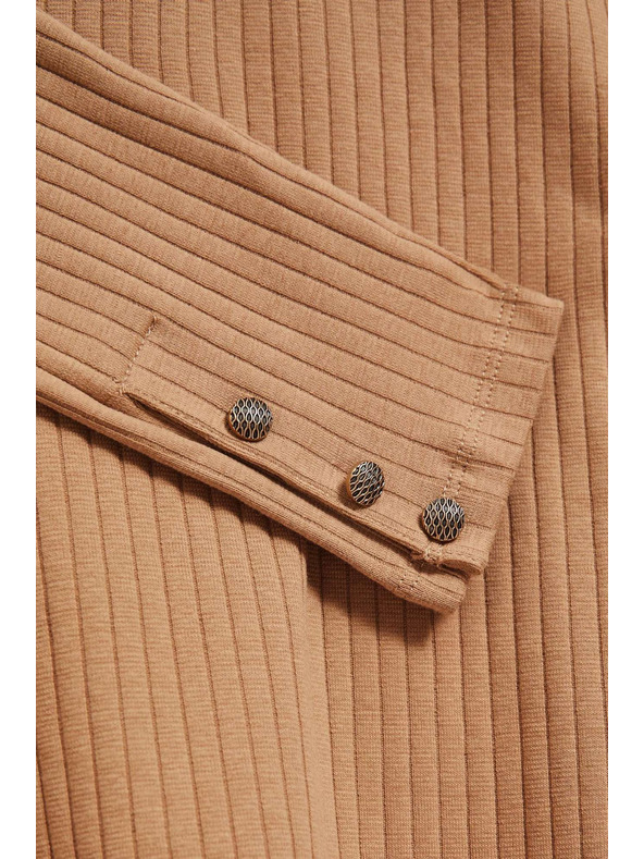 Moodo Bordázott garbós blúz Moodo