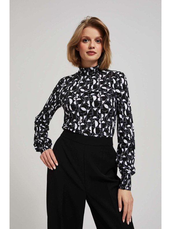 Moodo Mintás blúz Moodo