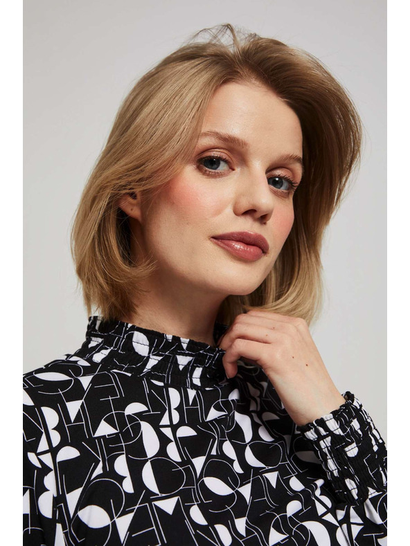 Moodo Mintás blúz Moodo