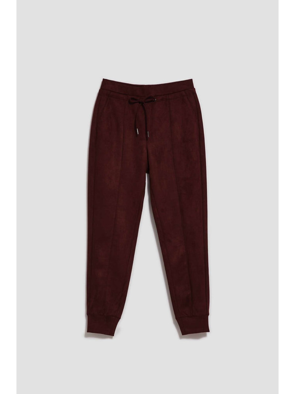 Moodo Moodo gesztenyebarna zsinóros nadrág