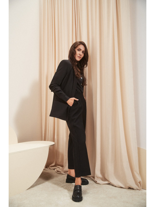 Moodo Moodo sima bő szárú nadrág