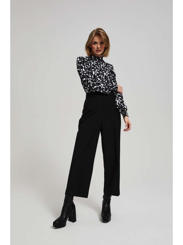 Moodo Moodo sima bő szárú nadrág