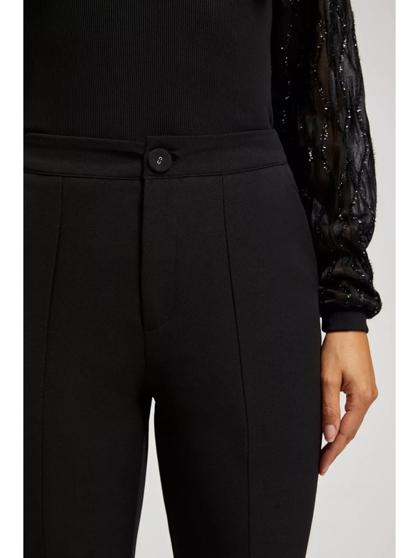 Moodo Moodo strukturált nadrág oldalsó hasítékkal