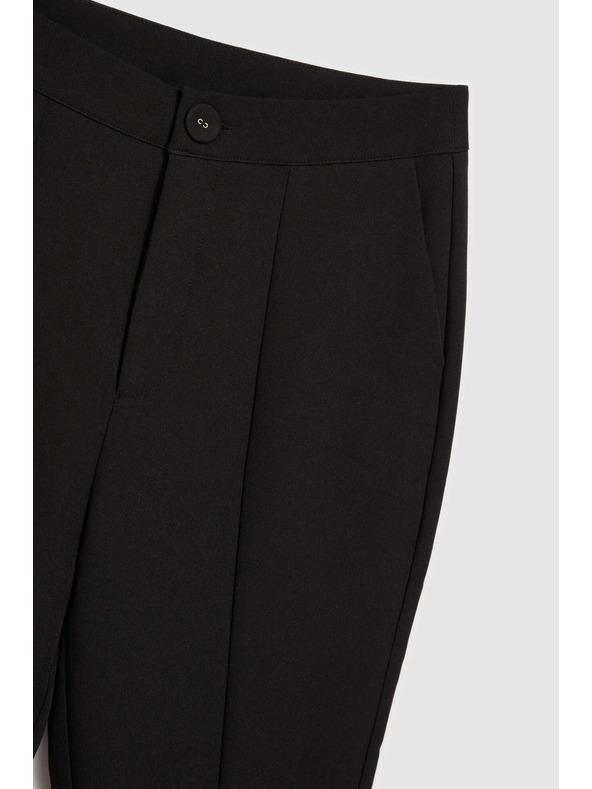 Moodo Moodo strukturált nadrág oldalsó hasítékkal