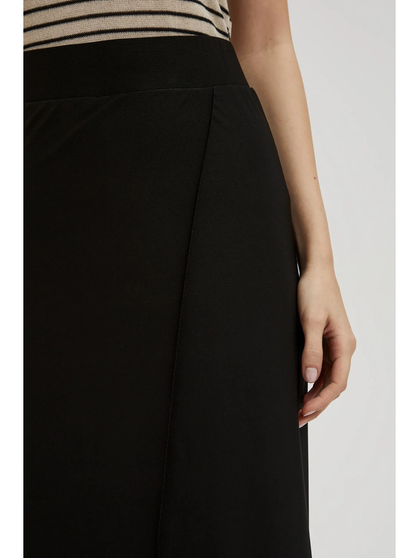 Moodo Moodo fekete bő szárú nadrág