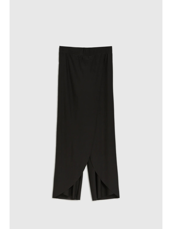 Moodo Moodo fekete bő szárú nadrág