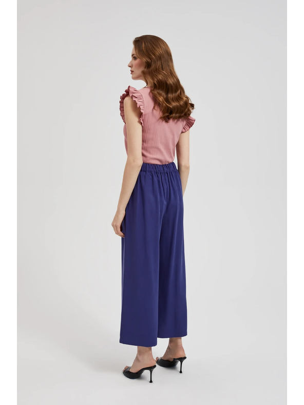 Moodo Lila nadrág díszgombokkal Moodo