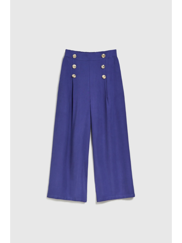 Moodo Lila nadrág díszgombokkal Moodo