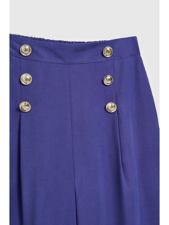 Moodo Lila nadrág díszgombokkal Moodo