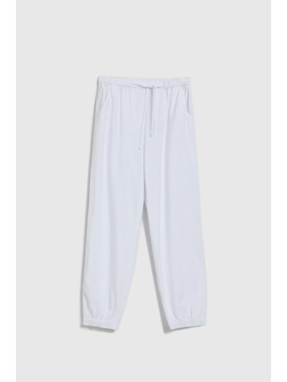 Moodo Sima fehér viszkóz nadrág Moodo