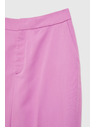 Moodo Alkalmi rózsaszín ráncos nadrág Moodo