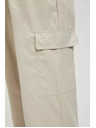 Moodo Bézs cargo nadrág egyenes szárral Moodo
