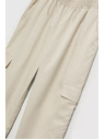 Moodo Bézs cargo nadrág egyenes szárral Moodo