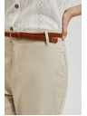Moodo Bézs nadrág díszövvel Moodo