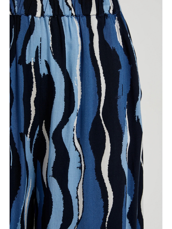 Moodo Kék mintás kullottes nadrág Moodo