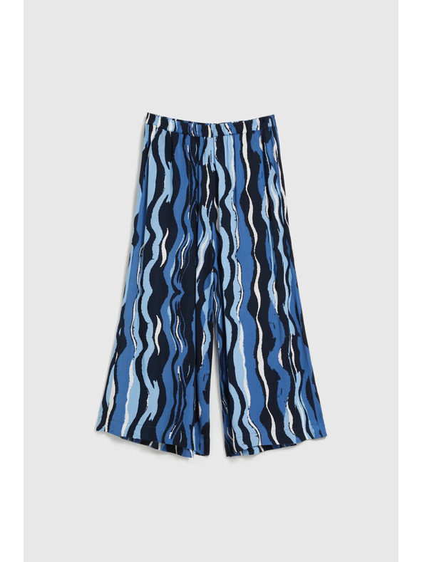 Moodo Kék mintás kullottes nadrág Moodo