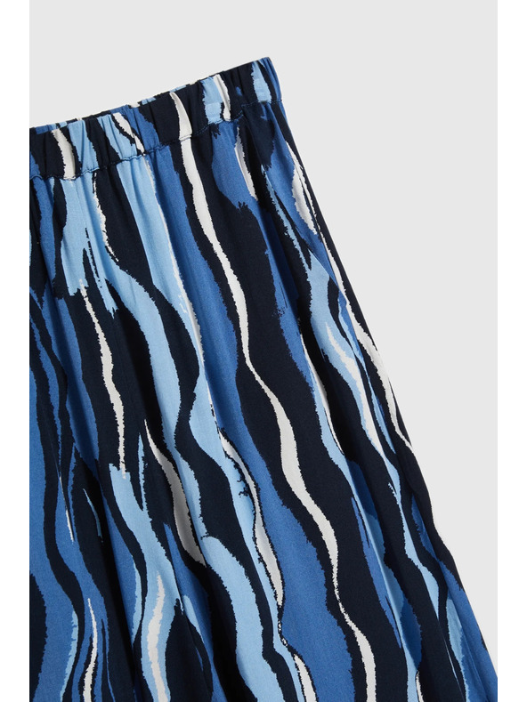 Moodo Kék mintás kullottes nadrág Moodo