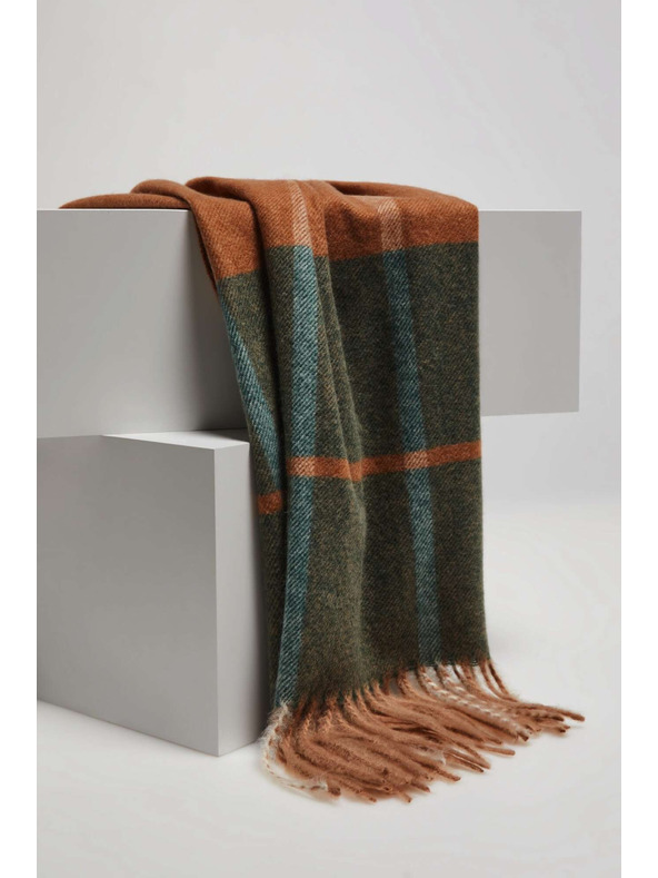 Moodo Smaragdzöld sál rojtokkal Moodo