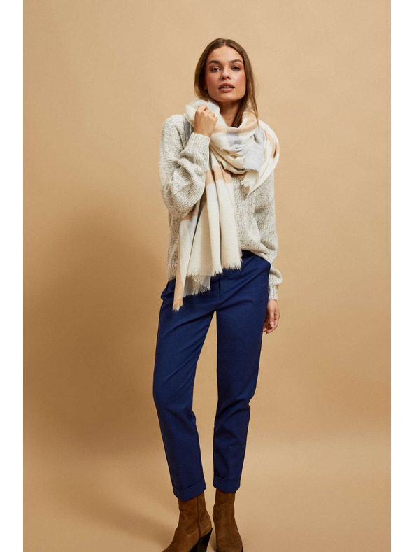 Moodo Homok kockás sál Moodo