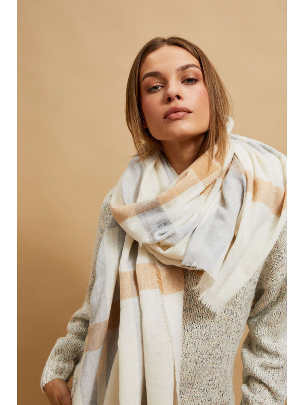 Moodo Homok kockás sál Moodo