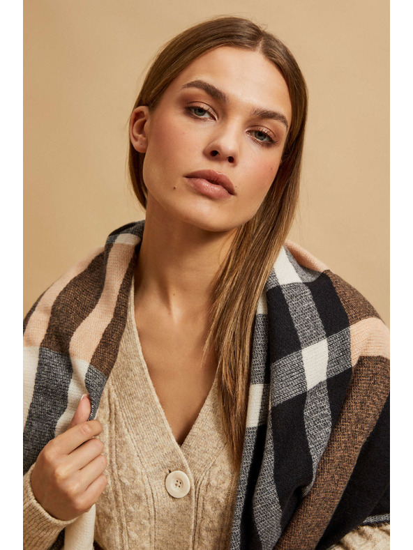 Moodo Barack kockás sál Moodo