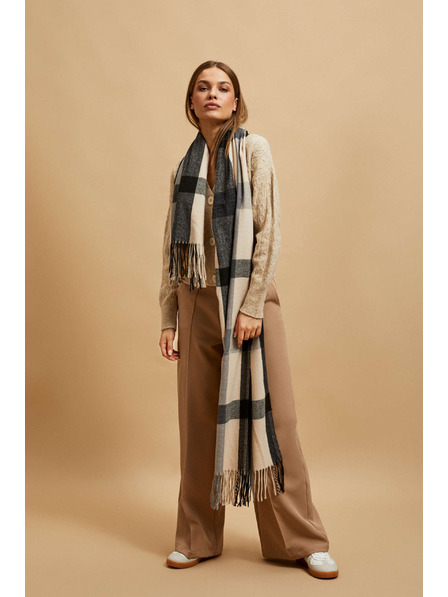 Moodo Kék kockás sál Moodo