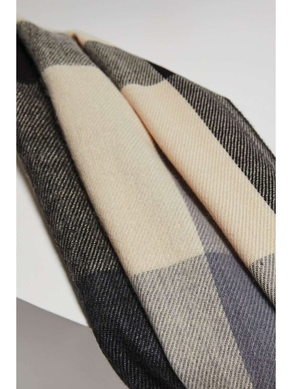 Moodo Kék kockás sál Moodo