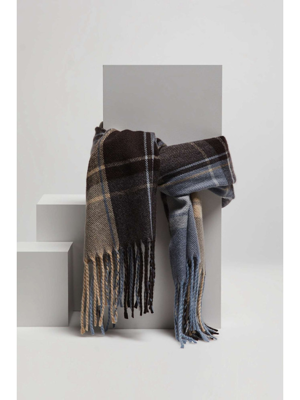 Moodo Barna rojtos kockás sál Moodo