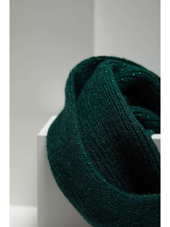 Moodo Smaragdzöld nyaksál metál szállal Moodo