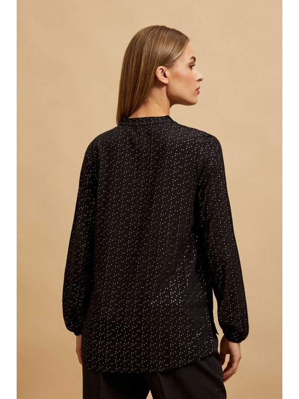 Moodo Fekete V-nyakú ing Moodo