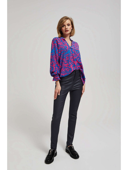 Moodo V-nyakú ing fukszia Moodo