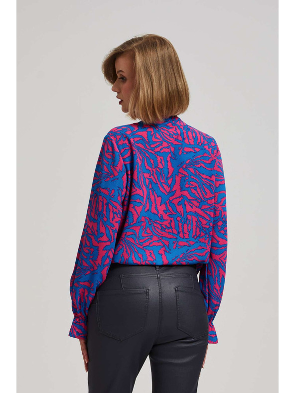 Moodo V-nyakú ing fukszia Moodo