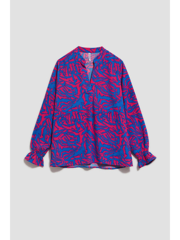 Moodo V-nyakú ing fukszia Moodo