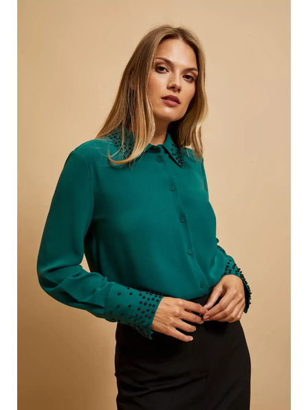 Moodo Gyöngyökkel díszített ing Moodo