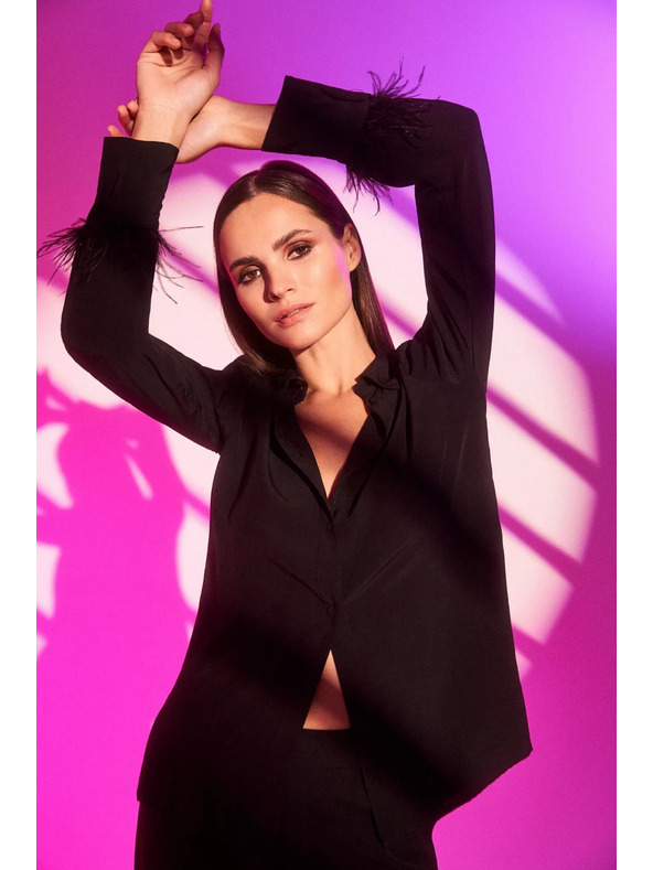 Moodo Tolldíszes ujjú blúz Moodo