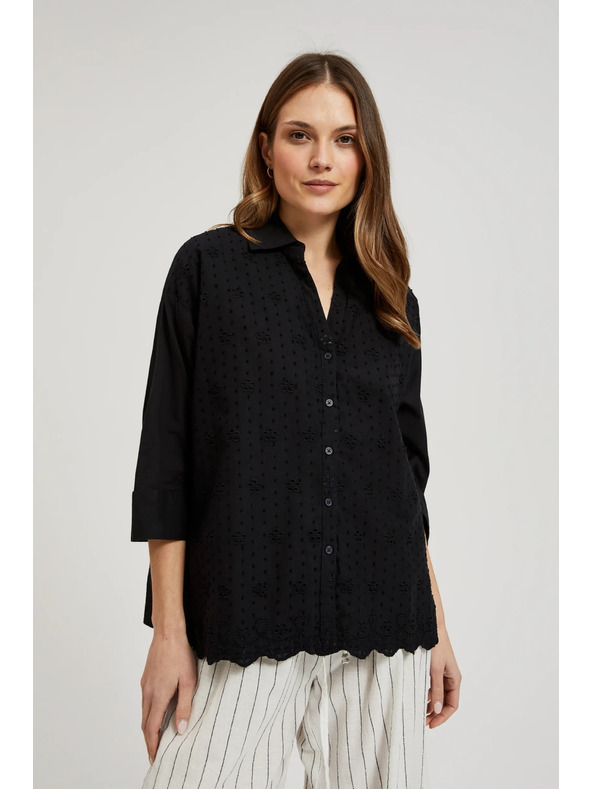 Moodo Fekete oversize gombos ing Moodo