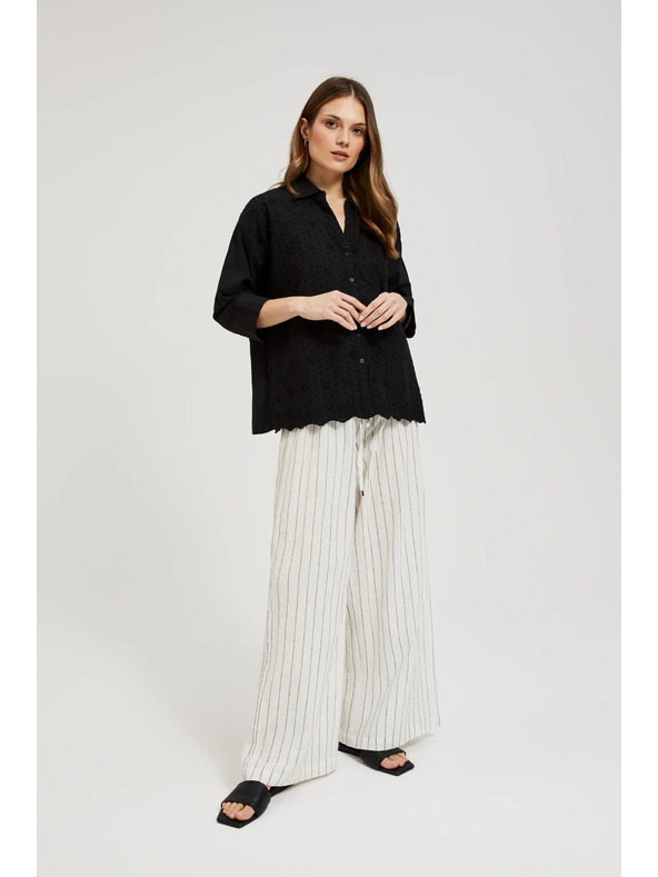 Moodo Fekete oversize gombos ing Moodo