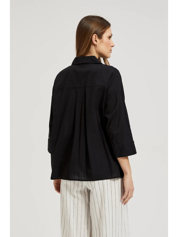 Moodo Fekete oversize gombos ing Moodo