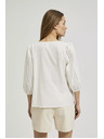 Moodo Fehér 3/4-es ujjú felső Moodo